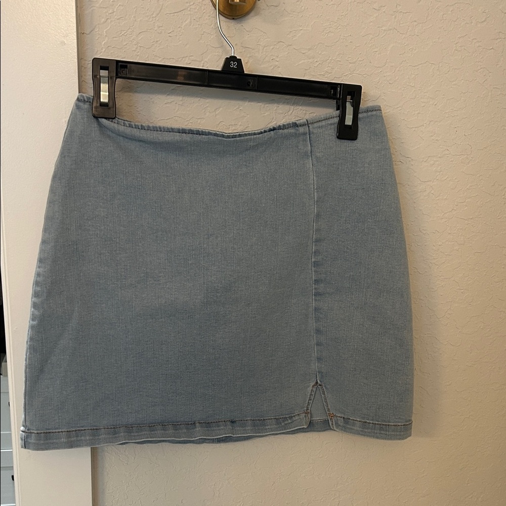 Wild Fable Light Blue Mini Skirt